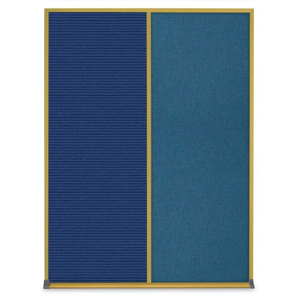 Single Door Radius Corkboard, 24"X36", B
